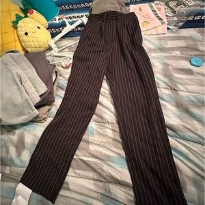Nasty Gal Striped Pants